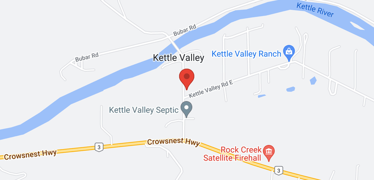 map of 3669 Kettle Valley S Road